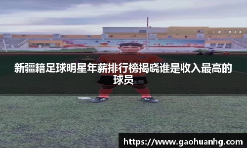 新疆籍足球明星年薪排行榜揭晓谁是收入最高的球员