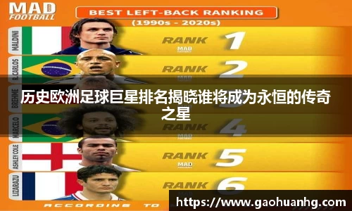 历史欧洲足球巨星排名揭晓谁将成为永恒的传奇之星
